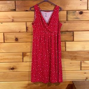 St. John’s Bay knee length dress.